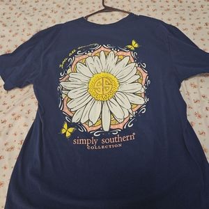 Navy Blue Simply Southern T-Shirt